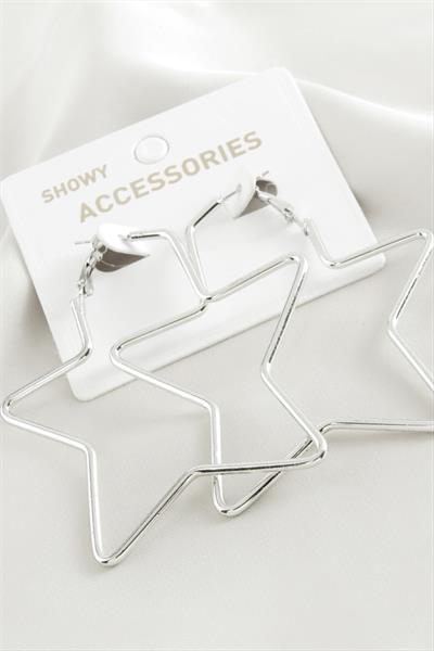 Yıldız Metal Küpe