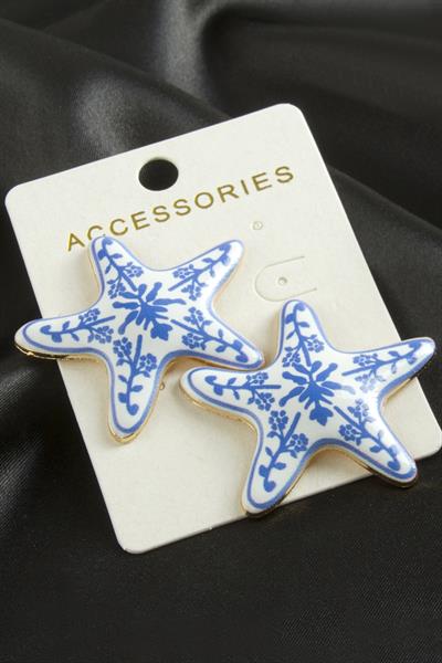 Yıldız Mineli Küpe