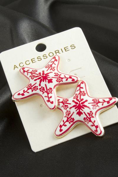 Yıldız Mineli Küpe