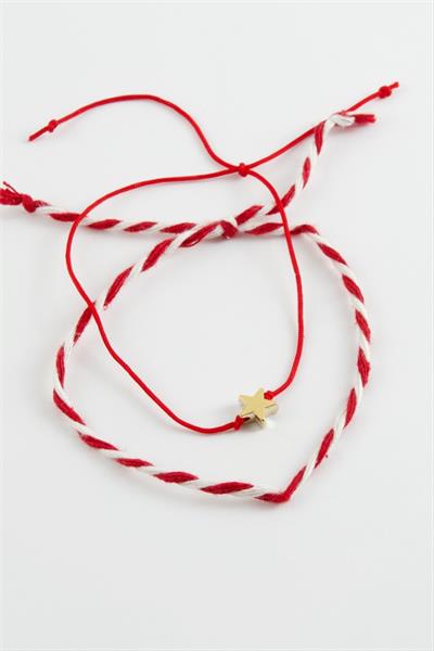 Yıldız Şans İp Bileklik