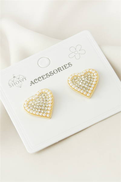 Yıldız Taşlı Küpe