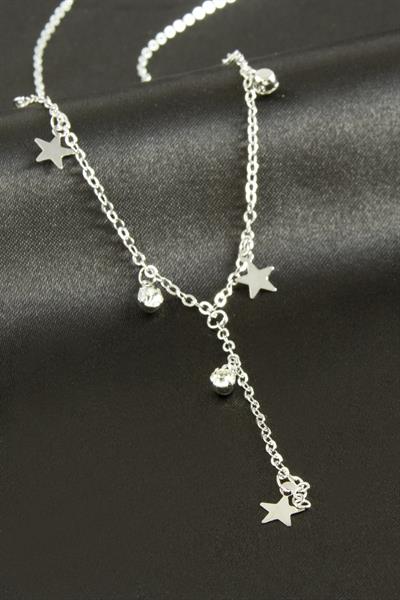 Yıldız Taşlı Y Kolye