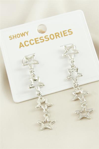 Yıldız Trend Metal Küpe