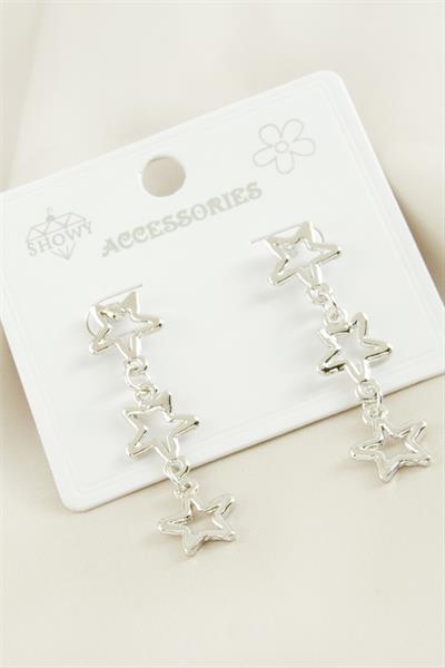 Yıldız Trend Metal Küpe