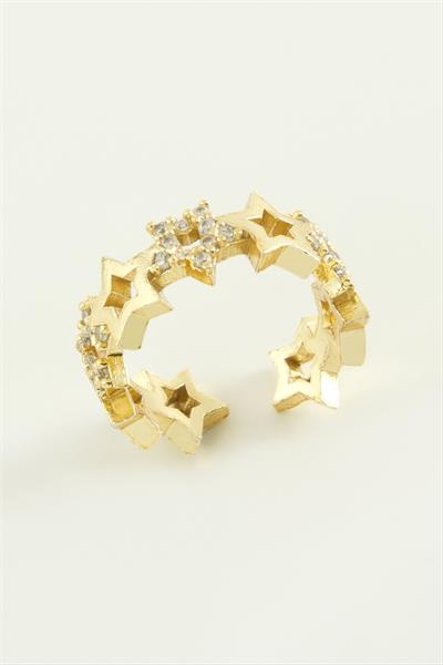 Yıldız Zirkon Taşlı Yüzük