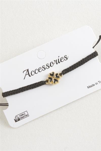 Yonca Makrome Örgülü Bileklik