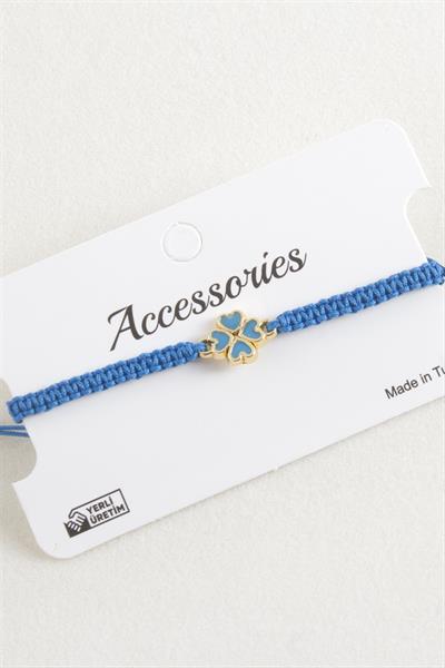 Yonca Makrome Örgülü Bileklik