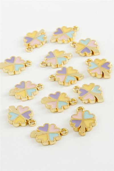 Yonca Tek Kulplu Mineli Bileklik ve Kolye Ucu Aparatı 1 Adet