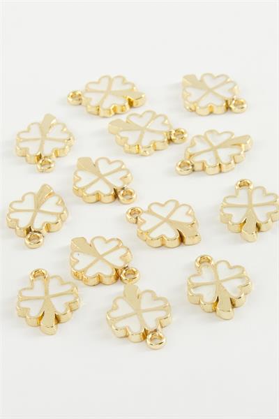 Yonca Tek Kulplu Mineli Bileklik ve Kolye Ucu Aparatı 1 Adet