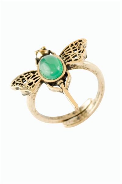 Yusufçuk Doğaltaşlı Otantik Yüzük