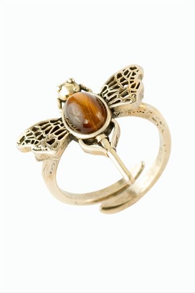 Yusufçuk Doğaltaşlı Otantik Yüzük