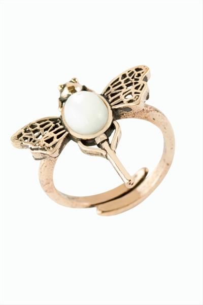 Yusufçuk Doğaltaşlı Otantik Yüzük