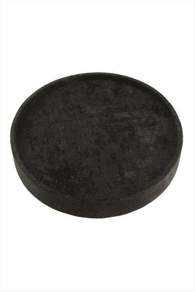 Yuvarlak Ahşap Anfora Kumaş Yüzüklük 20 cm