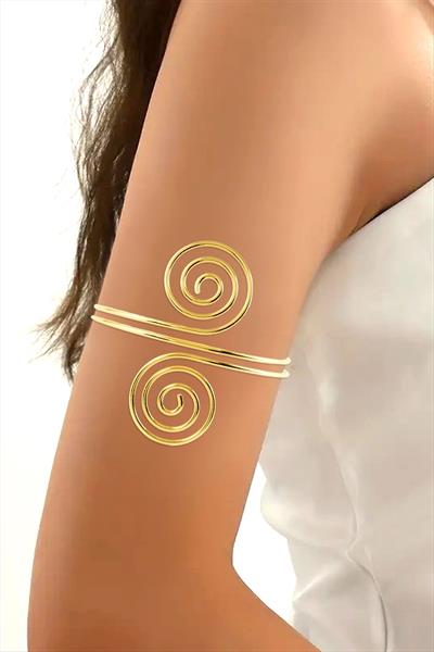 Yuvarlak Figürlü Üst Kol Pazu Bilekliği