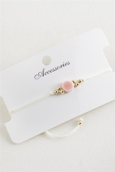 Yuvarlak Makrome İp Bileklik