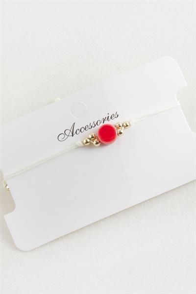 Yuvarlak Makrome İp Bileklik