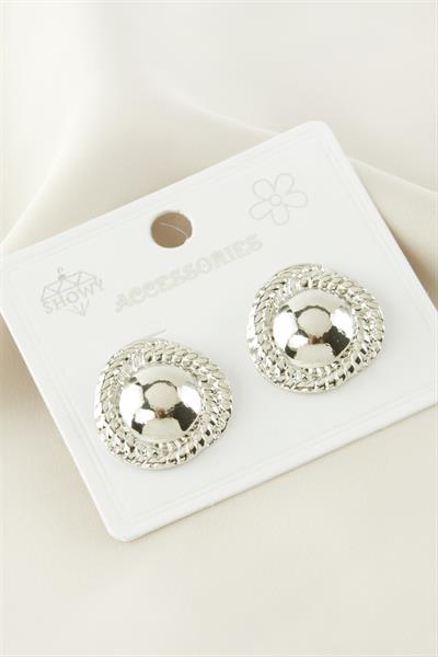 Yuvarlak Metal Küpe