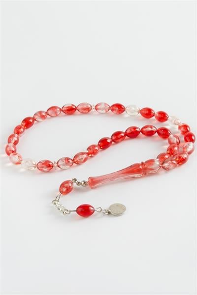 Zeytin Şekilli Plastik Tesbih 8*11 mm