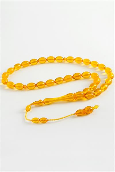 Zeytin Şekilli Plastik Tesbih 8*11 mm