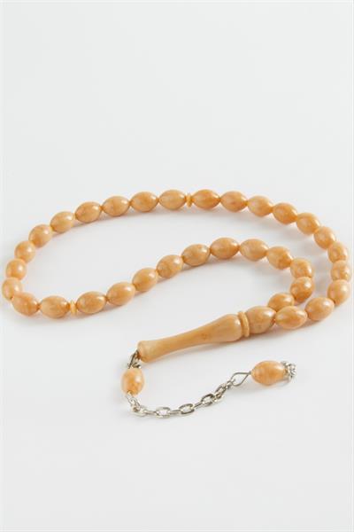 Zeytin Şekilli Plastik Tesbih 8*11 mm