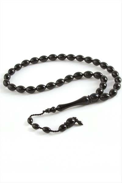 Zeytin Şekilli Plastik Tesbih 8*11 mm