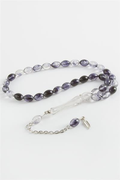 Zeytin Şekilli Plastik Tesbih 8*11 mm