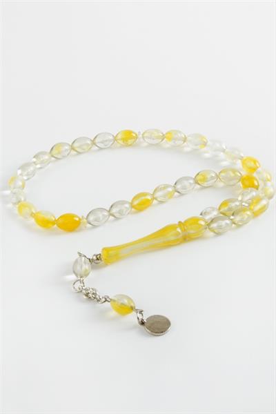 Zeytin Şekilli Plastik Tesbih 8*11 mm