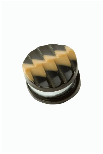 Zikzak Desenli Kupa Eşarp Mıknatısı 1 Adet