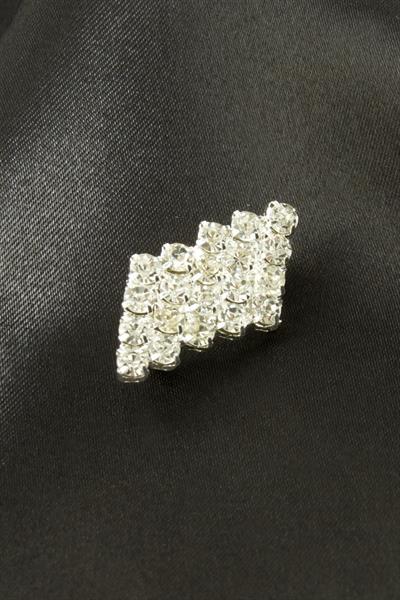 Zikzak Taşlı Broş