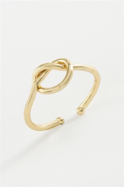 Zincir Şekilli Metal Yüzük