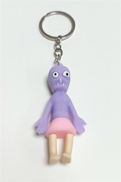 Zombi Silikon Anahtarlık