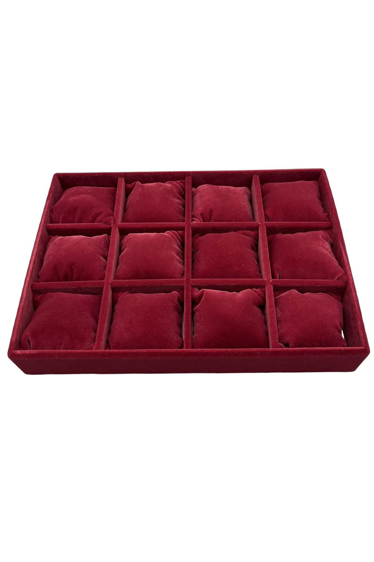 12'li Anfora Kumaş Yastıklı Tabla