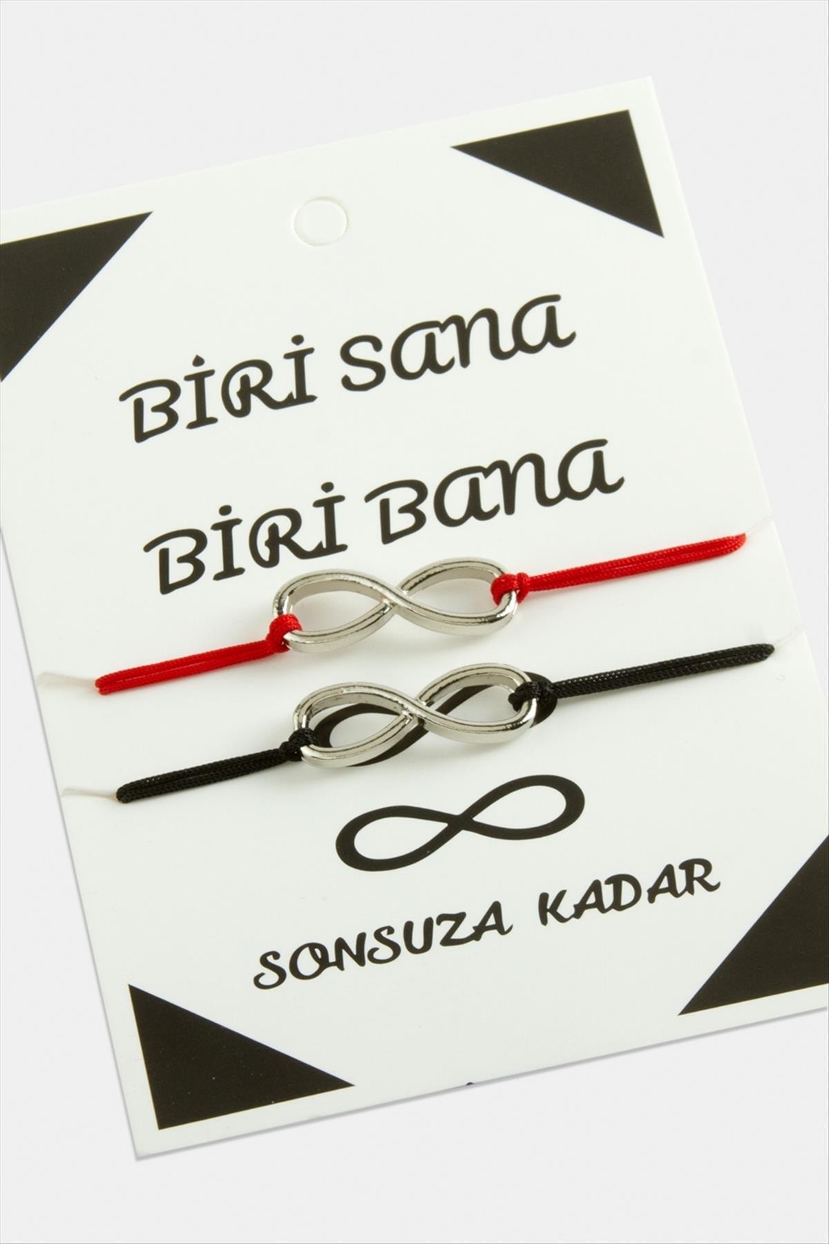2 Adet Sonsuzluk İp Bileklik