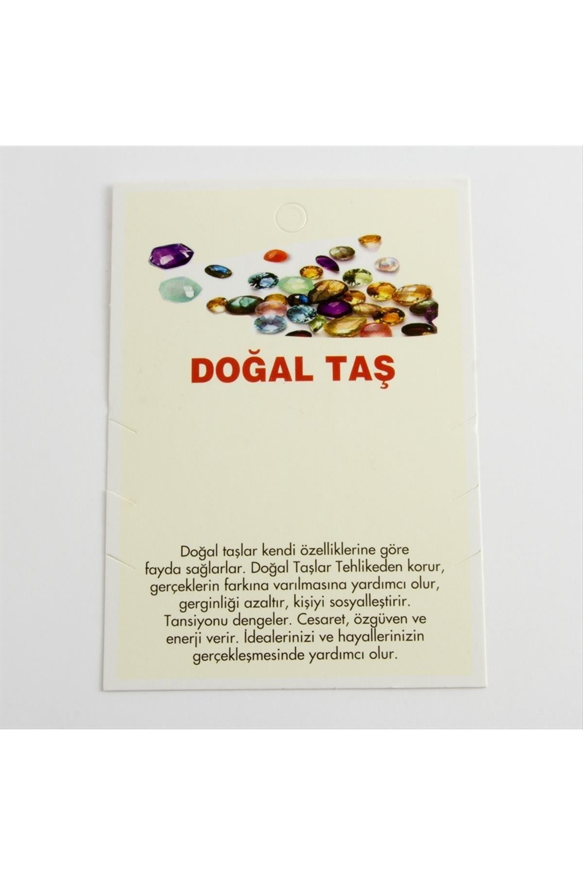 3'lü Doğaltaş Bileklik Kartı 200 Adet