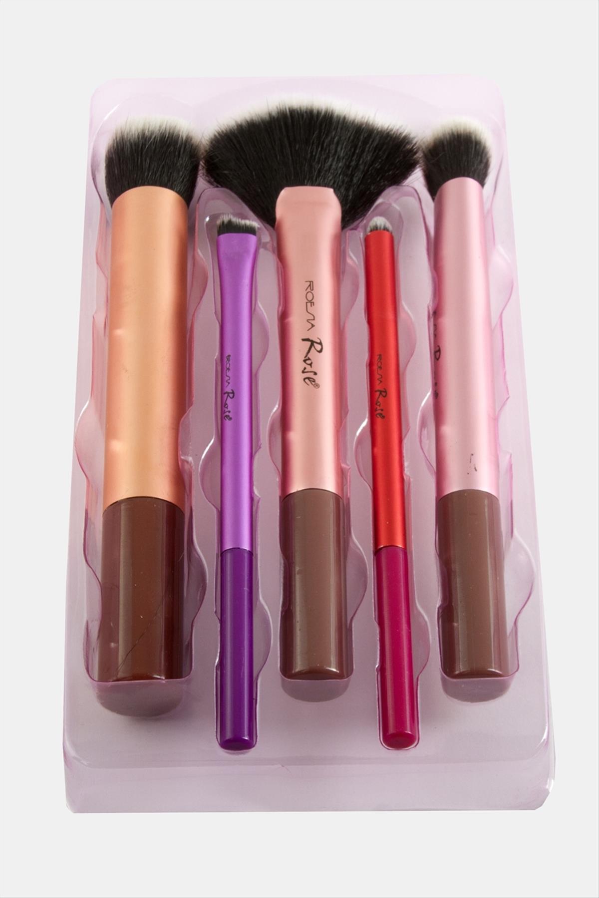5 Adet Makyaj Fırça Seti