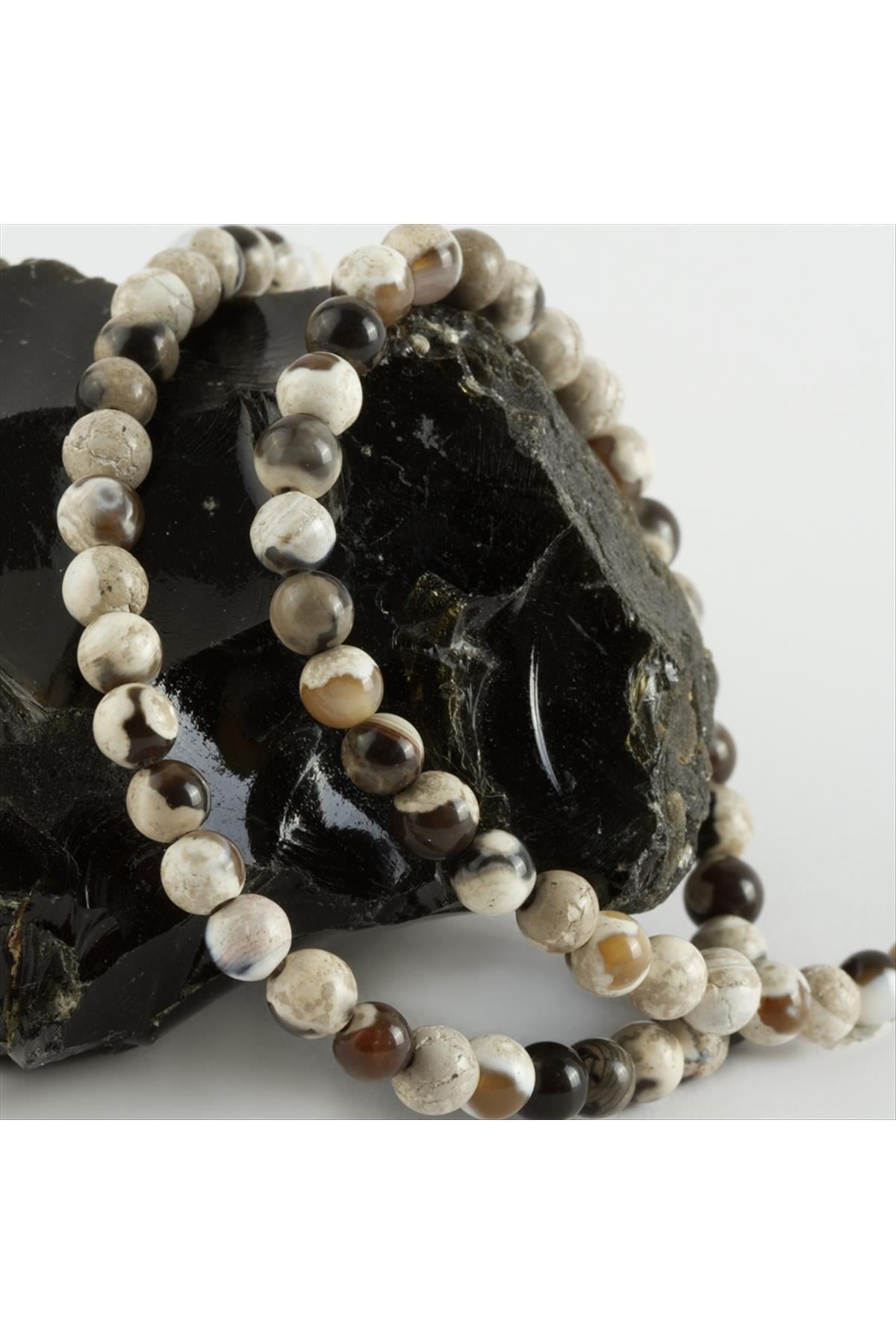 8 mm Mat Akik Taşı