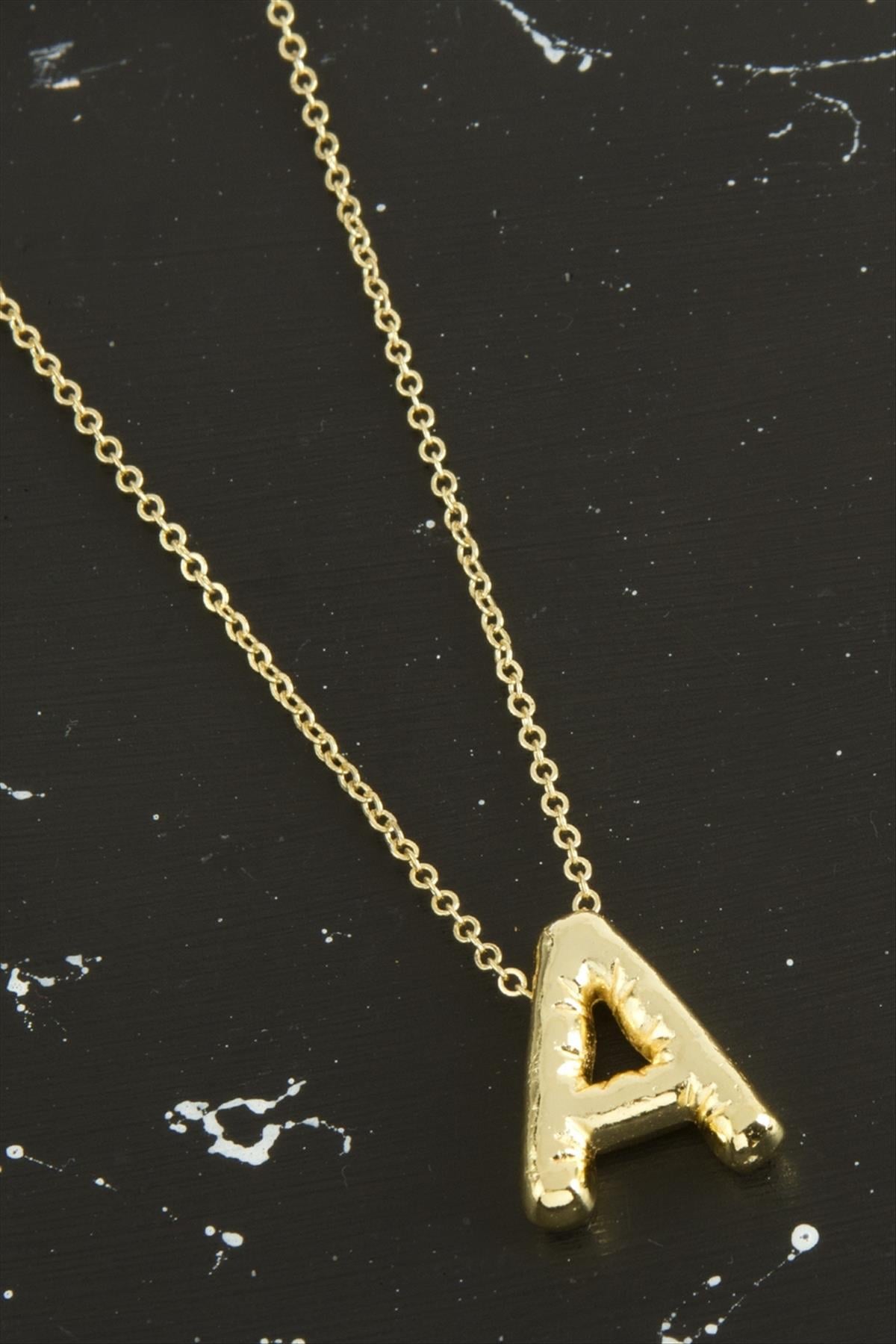 A Harfli Balon Kolye