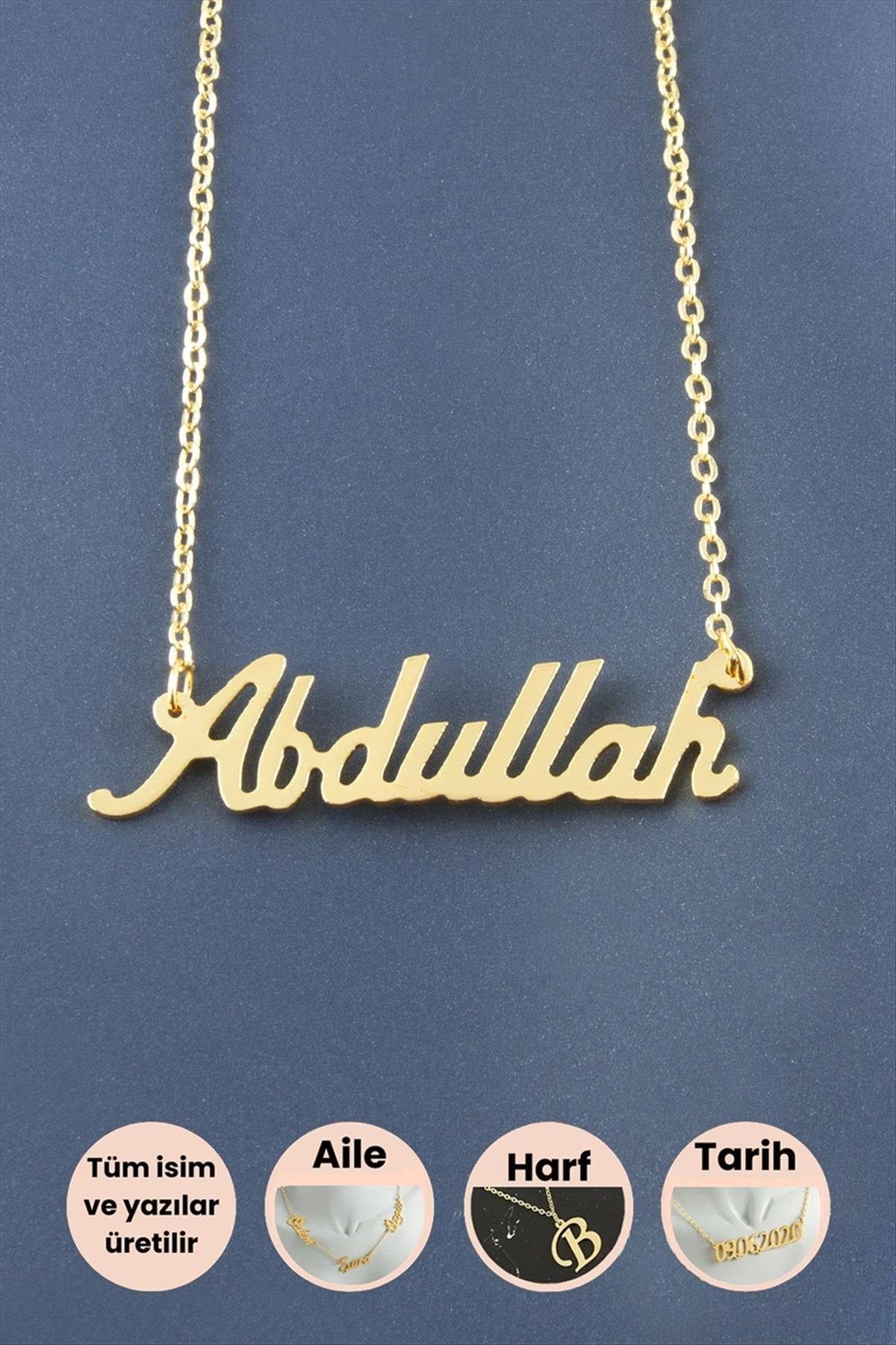 Abdullah İsimli Kolye