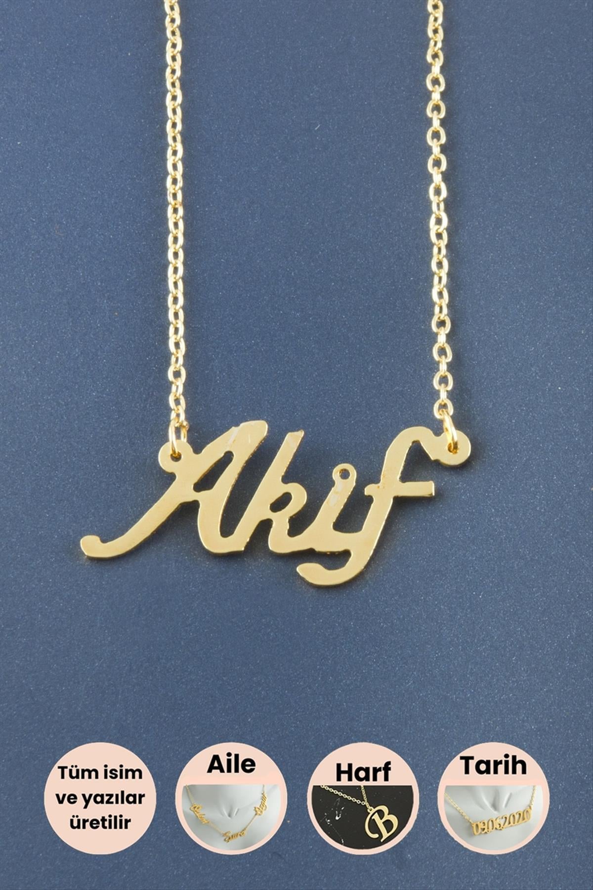 Akif İsimli Kolye