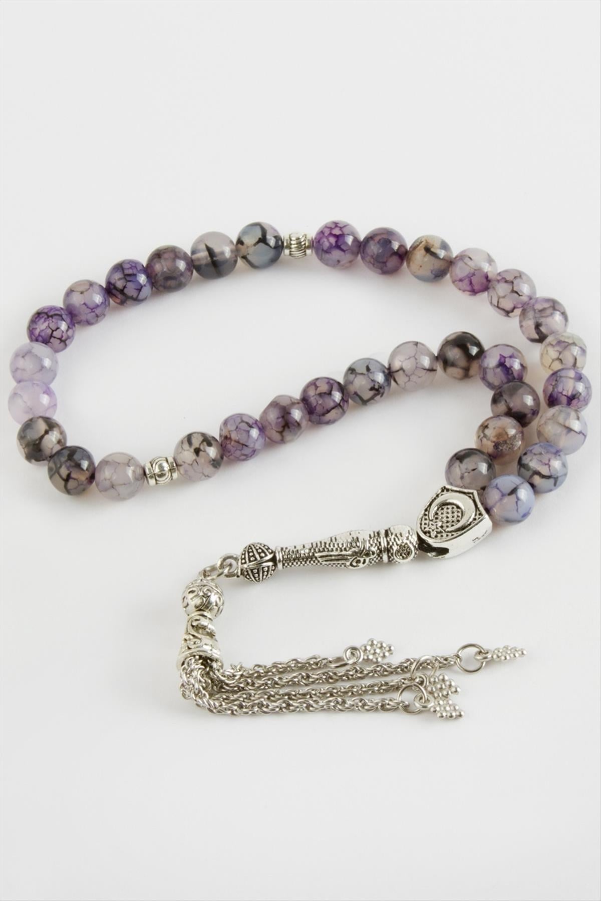 Akik Doğaltaş Tesbih 8 mm