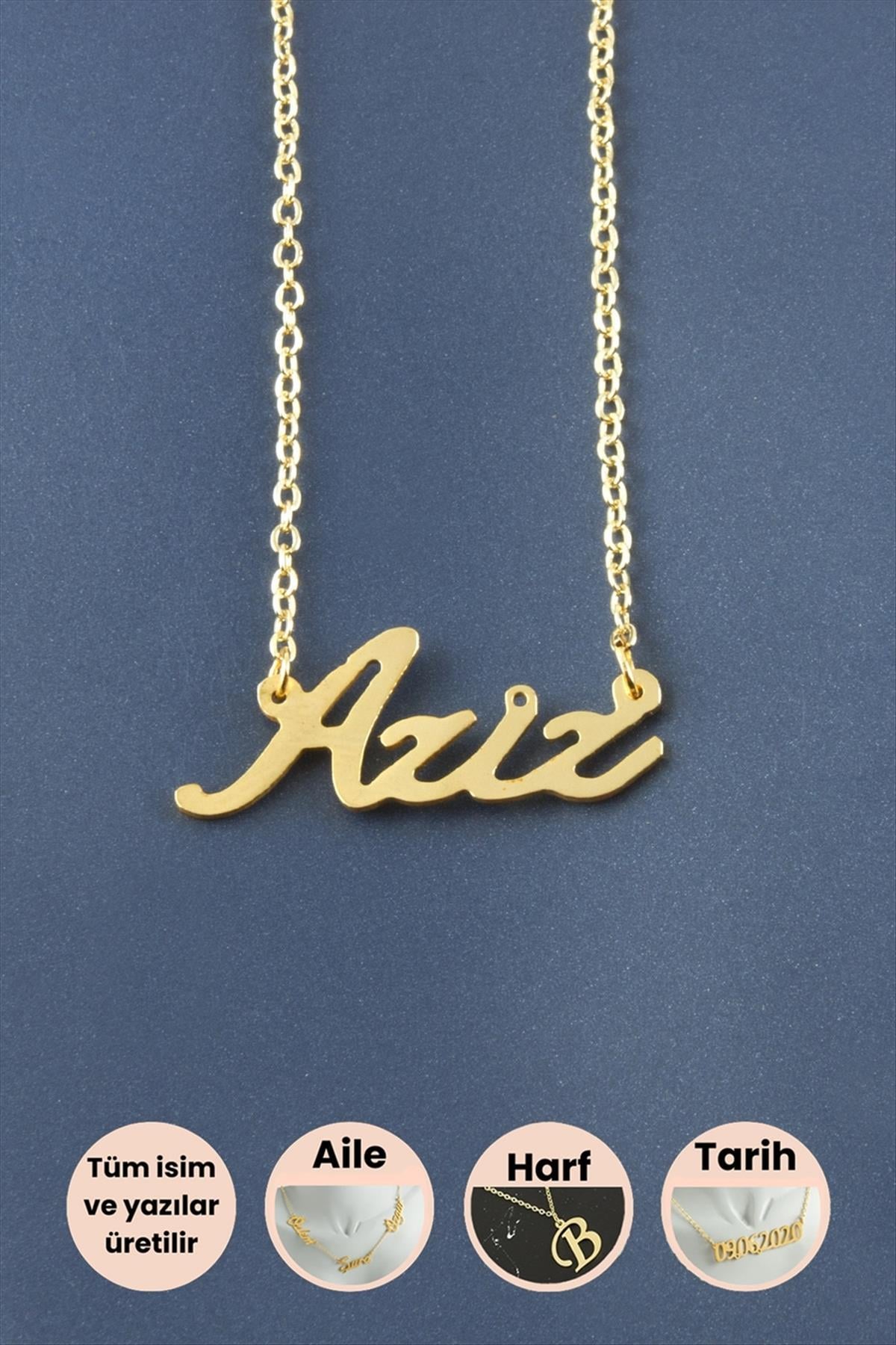 Aziz İsimli Kolye