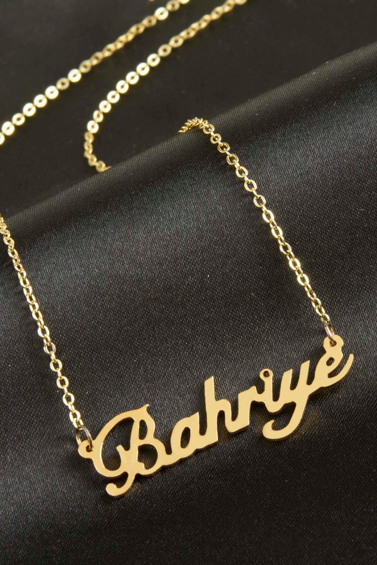 Bahriye isimli kolye (Kişiye Özel)