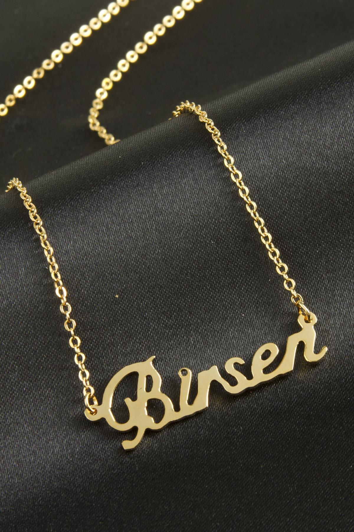 Birsen isimli kolye (Kişiye Özel)