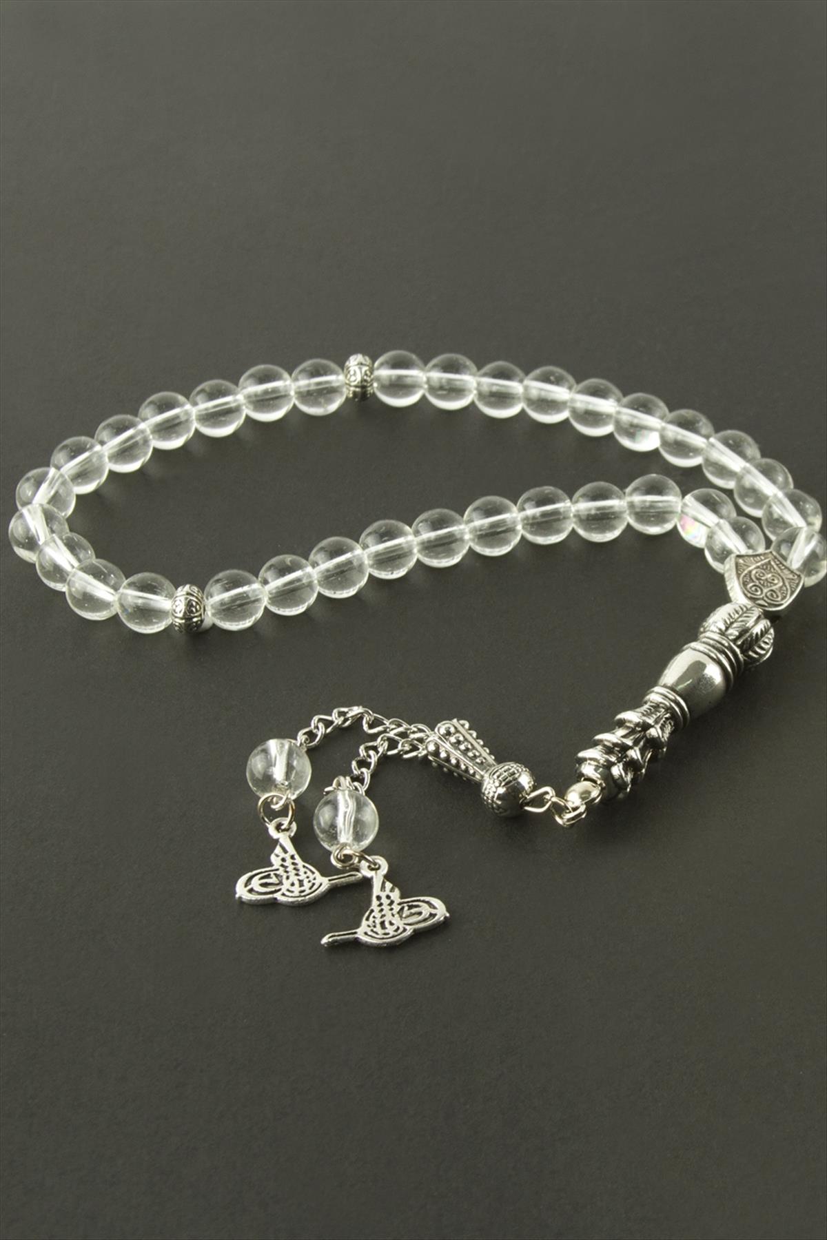 Cam Taş Tesbih 8 mm