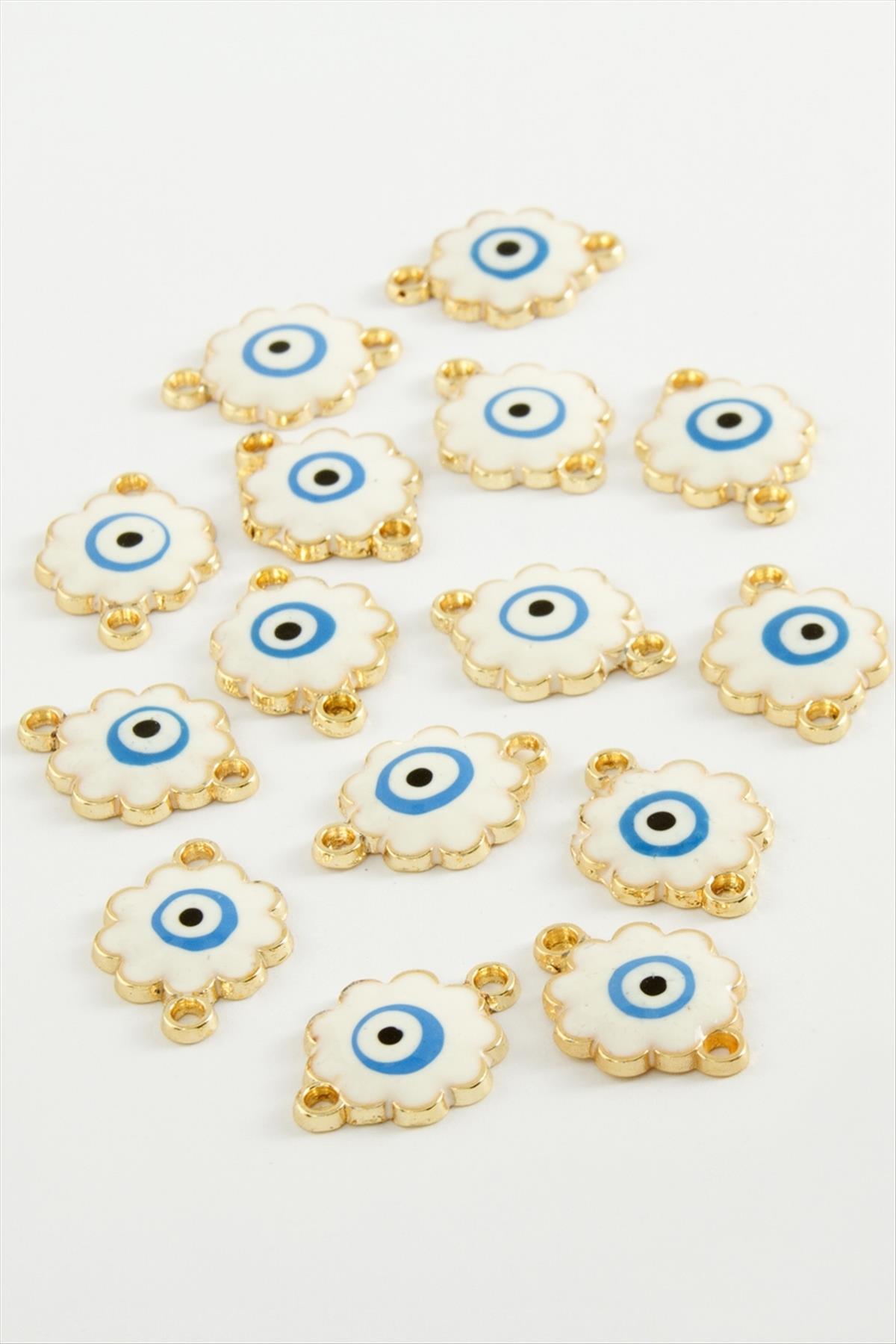 Çiçek Çift Kulplu Mineli Bileklik ve Kolye Ucu Aparatı 1 Adet