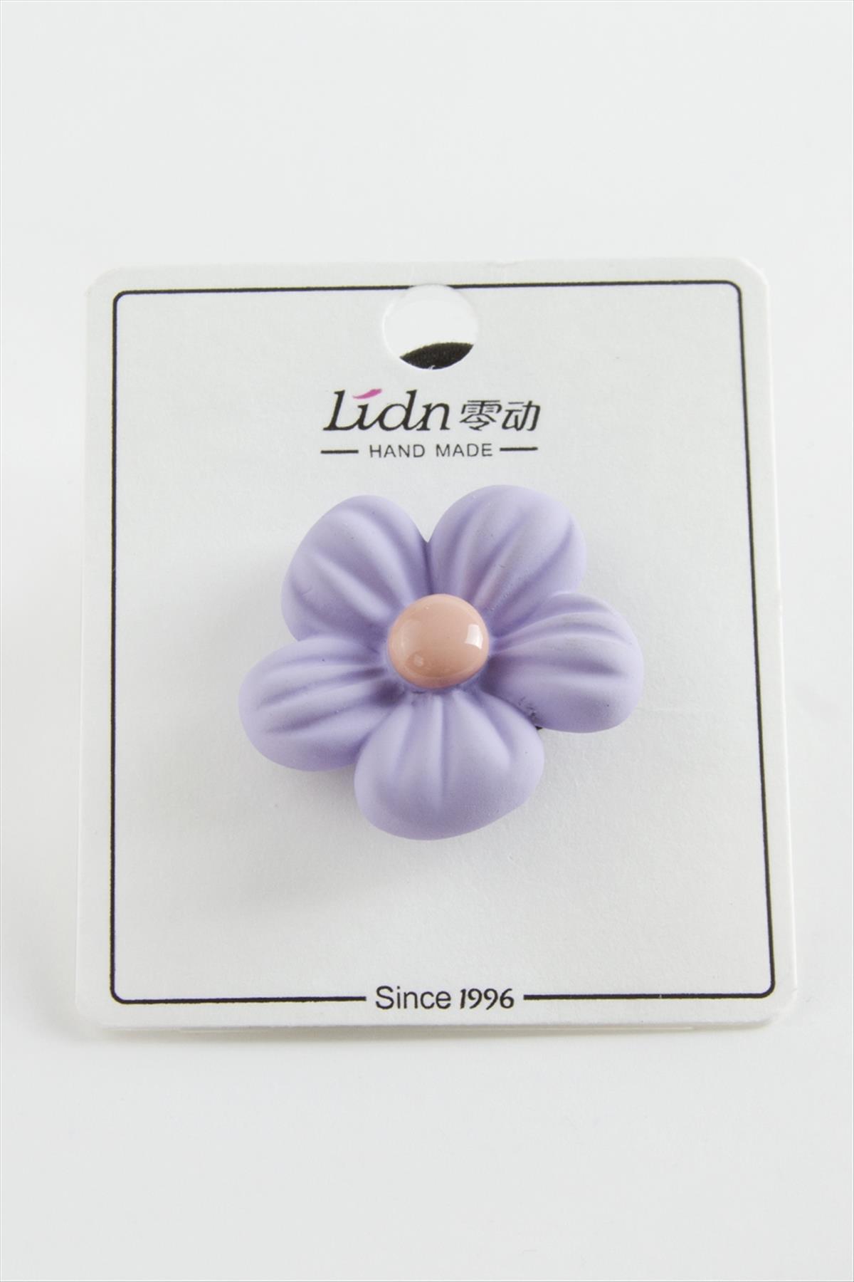 Çiçek Lastikli Toka