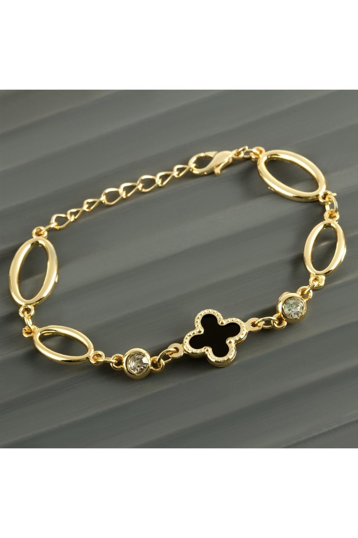 Çiçek Taşlı Trend Bileklik