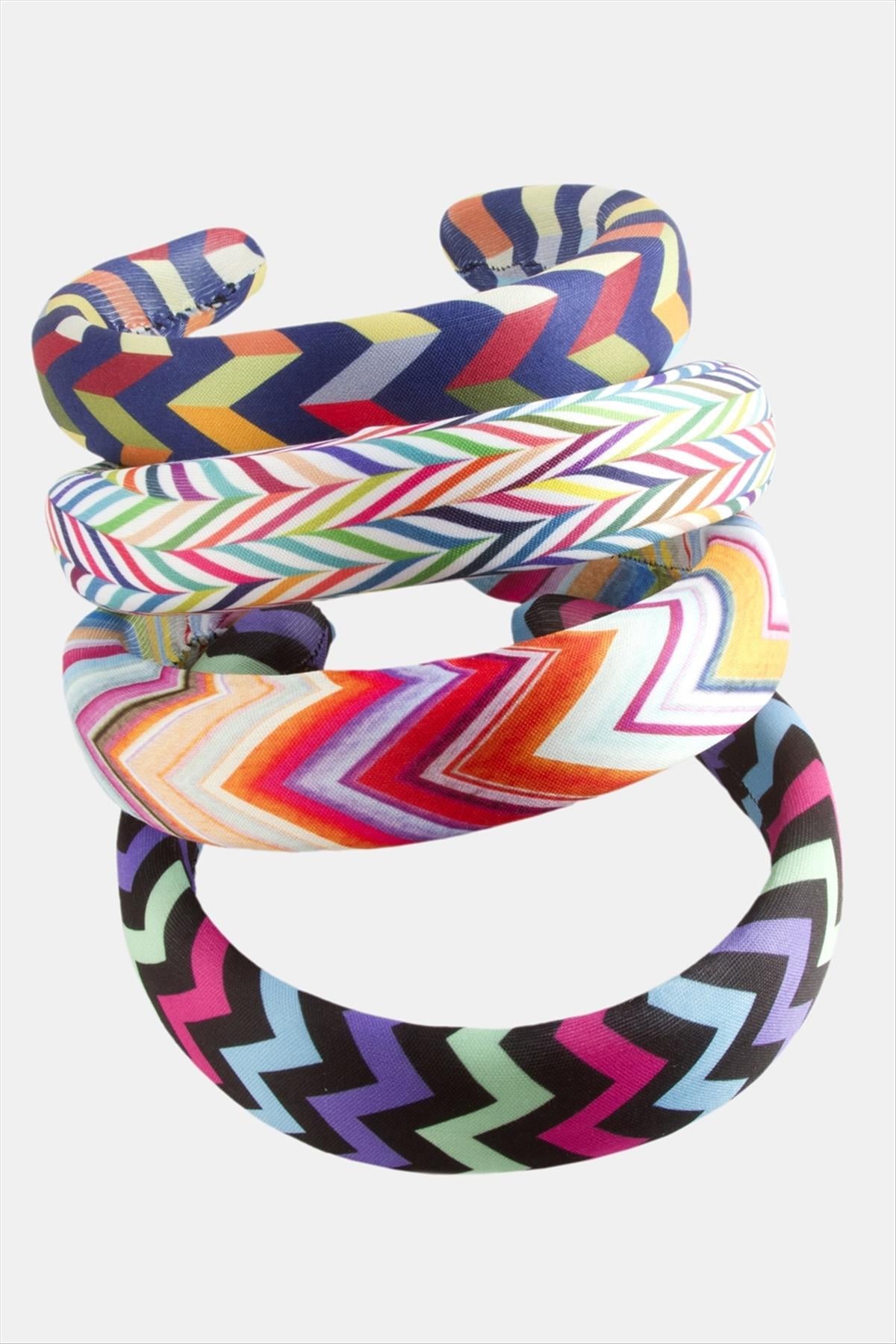 Çizgili Desenli Taç