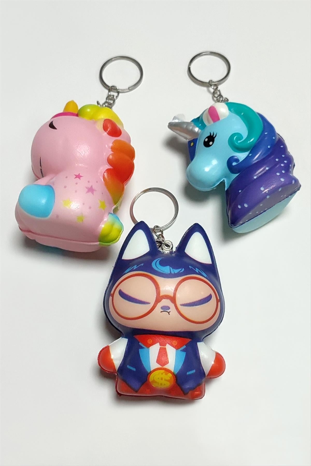 Çzgflm Karakteri Squishy Anahtarlık