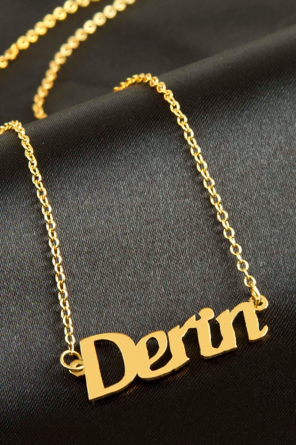 Derin isimli kolye (Kişiye Özel)